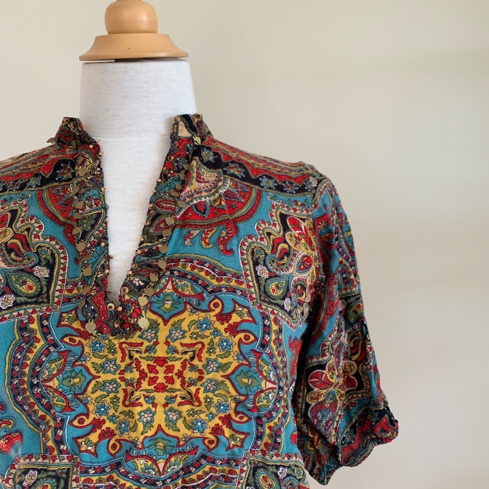 Patterned Tunic - Picture 2 of 6
